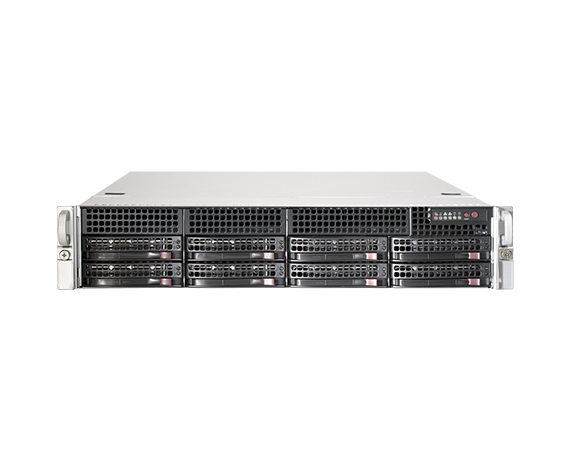 Blackjack E-RACK 2U 8-Bay Chassis